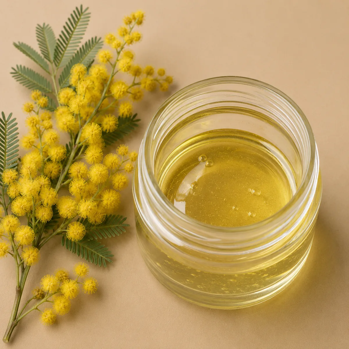 Indian Mimosa Absolute 50%, Migliol