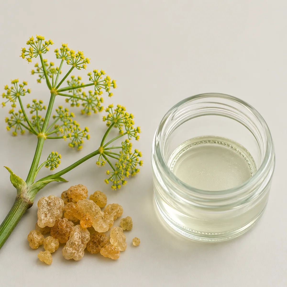 Galbanum Terpenes Essence, Crude Heads